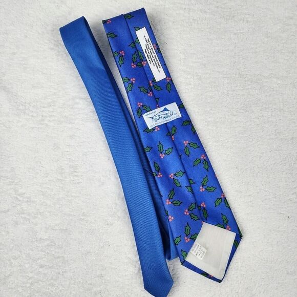 Vintage Betty Boop Christmas Necktie Blue - Picture 4 of 6